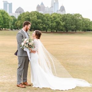 Erica Koesler Ivory Wedding Veil